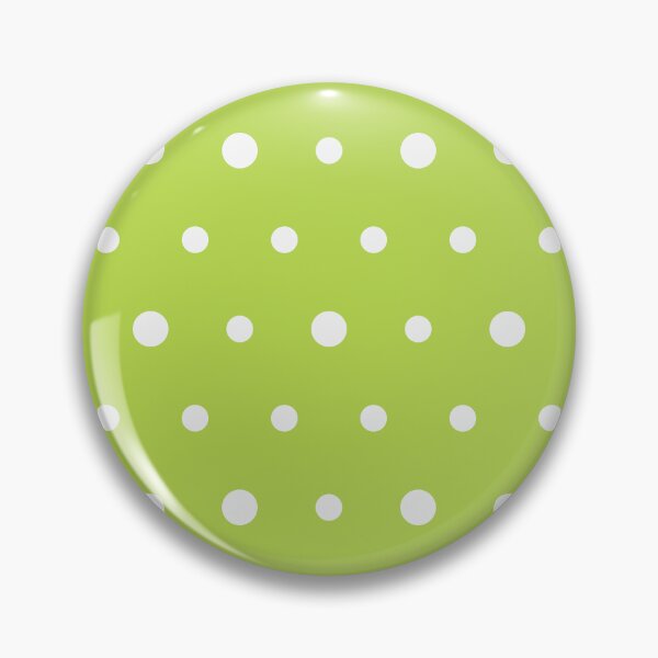 Item preview, Lime And White Polka Dot Pattern designed and sold by pattern-archive.