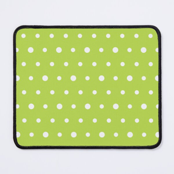 Item preview, Lime And White Polka Dot Pattern designed and sold by pattern-archive.