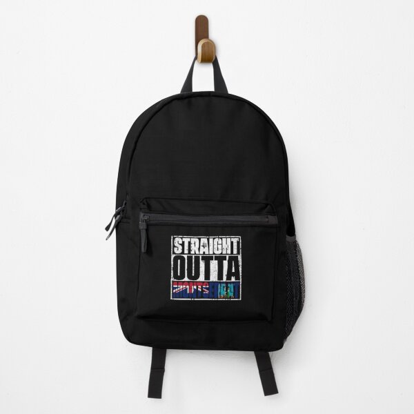 Item preview, Straight Outta Montserrat Flag designed and sold by CosmoKitsch.
