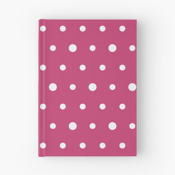 Item preview, Magenta And White Polka Dot Pattern designed and sold by pattern-archive.