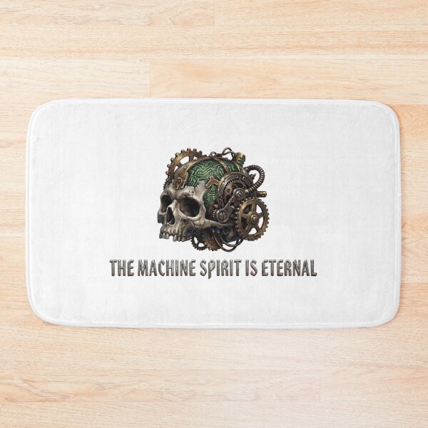 Item preview, Grimdark Machine Spirit Eternal Circuit Skull designed and sold by ModMotiff.