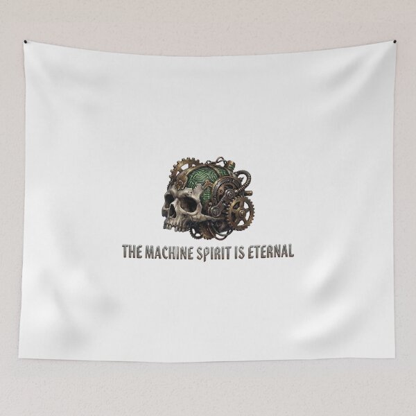 Item preview, Grimdark Machine Spirit Eternal Circuit Skull designed and sold by ModMotiff.