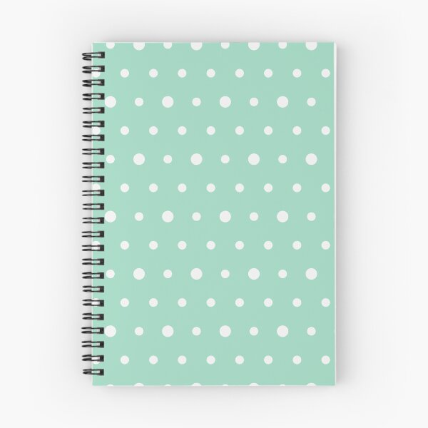 Item preview, Mint And White Polka Dot Pattern designed and sold by pattern-archive.