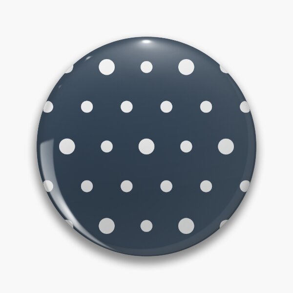 Item preview, Navy And White Polka Dot Pattern designed and sold by pattern-archive.