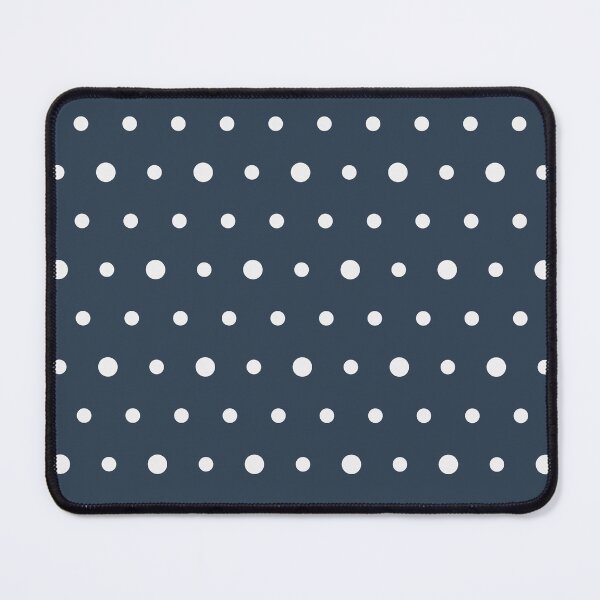 Item preview, Navy And White Polka Dot Pattern designed and sold by pattern-archive.