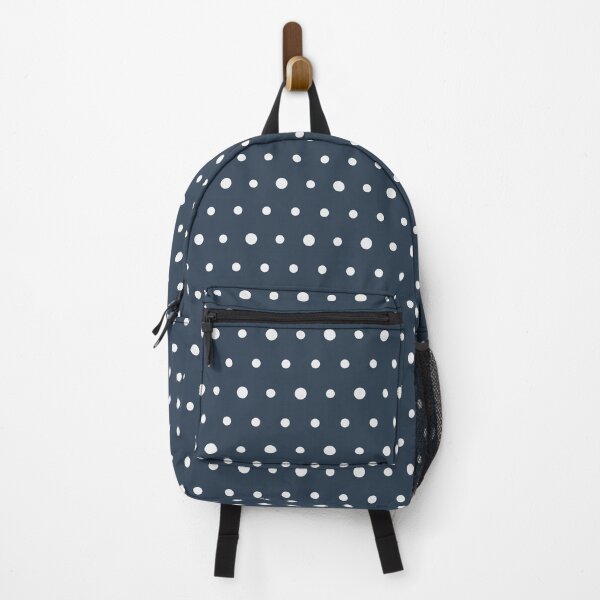 Item preview, Navy And White Polka Dot Pattern designed and sold by pattern-archive.