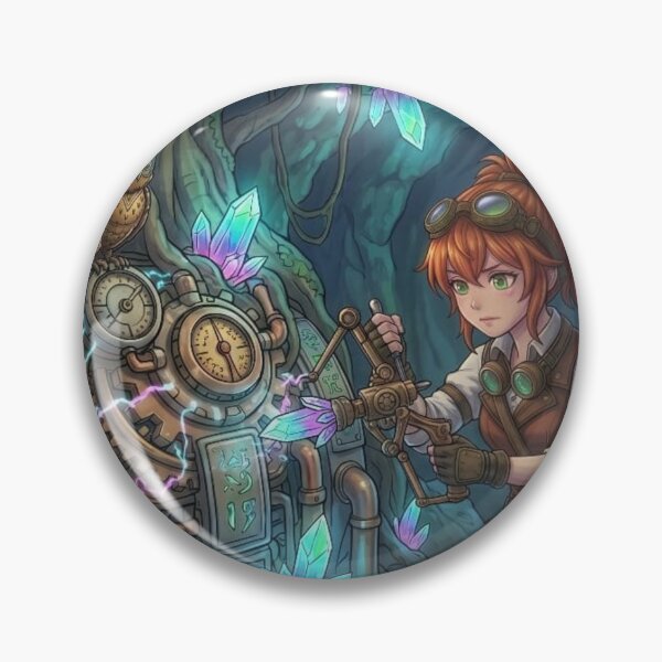 Item preview, Steampunk Magic Repair in the Mysterious Cave designed and sold by Vyxorea.