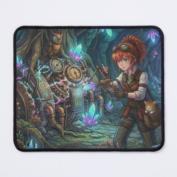 Item preview, Steampunk Magic Repair in the Mysterious Cave designed and sold by Vyxorea.