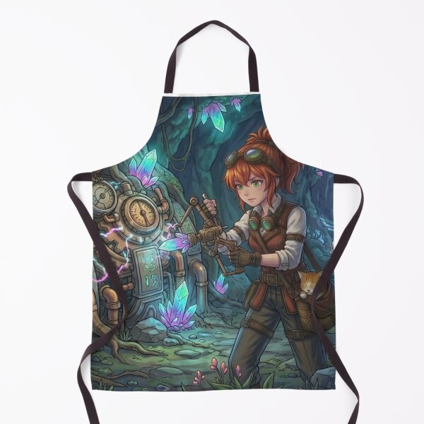 Item preview, Steampunk Magic Repair in the Mysterious Cave designed and sold by Vyxorea.