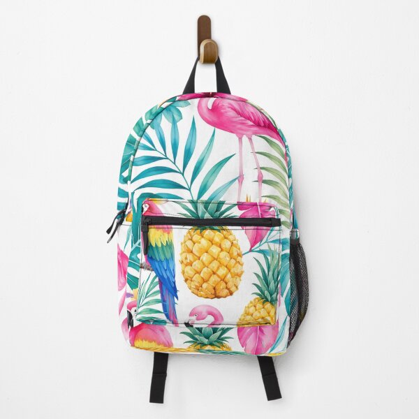 Item preview, Flamingo Tropical Pattern – Parrot, Pineapple & Summer Vibes Design designed and sold by Mobile Cases Store.