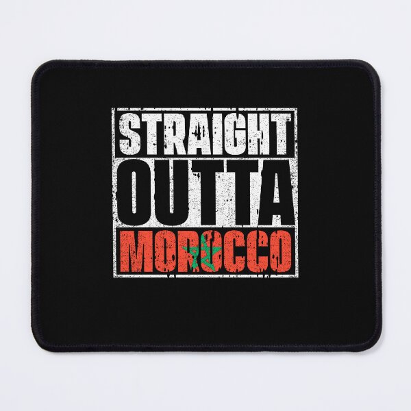 Item preview, Straight Outta Morocco Flag designed and sold by CosmoKitsch.