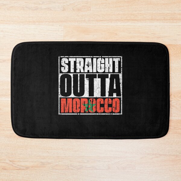 Item preview, Straight Outta Morocco Flag designed and sold by CosmoKitsch.