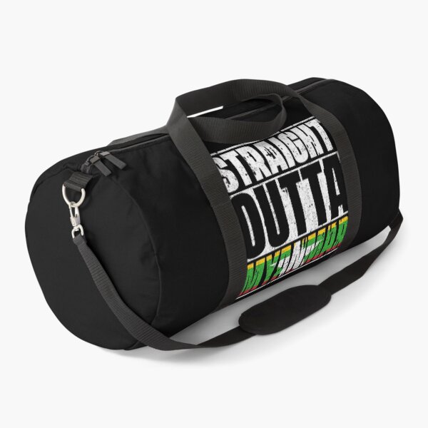 Item preview, Straight Outta Myanmar Flag designed and sold by CosmoKitsch.