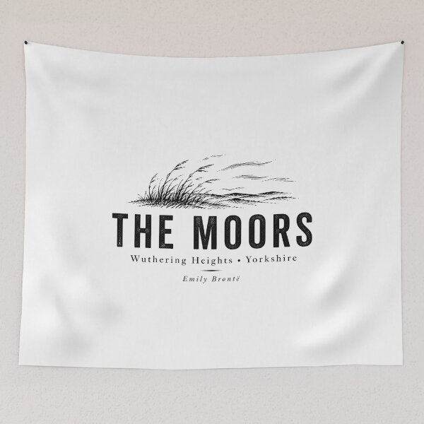 Item preview, The Moors Wuthering Heights Yorkshire Emily Bronte designed and sold by Fenay Designs.