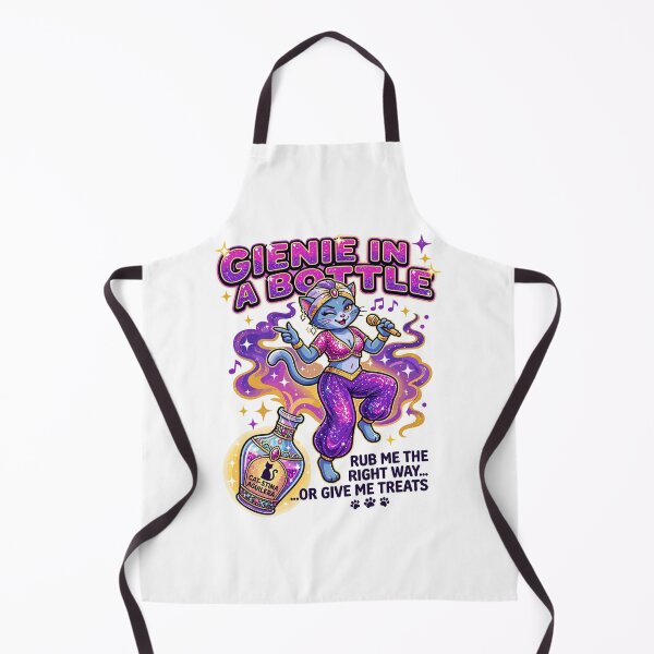 Item preview, Genie In A Bottle Cat Christina Aguilera designed and sold by Pop Rewind HQ.