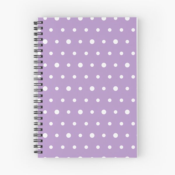 Item preview, Purple And White Polka Dot Pattern designed and sold by pattern-archive.