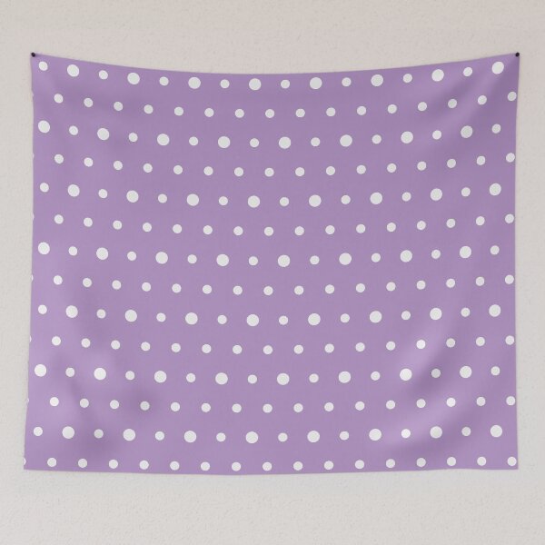 Item preview, Purple And White Polka Dot Pattern designed and sold by pattern-archive.