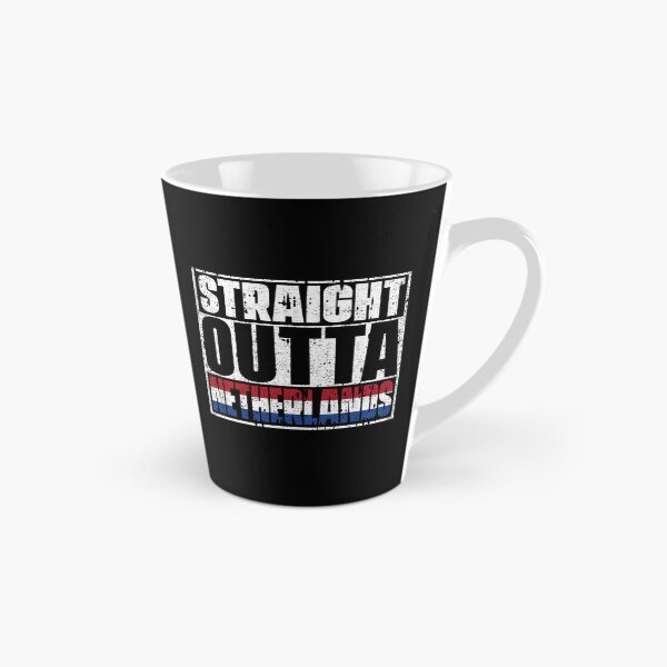 Item preview, Straight Outta Netherlands Flag designed and sold by CosmoKitsch.