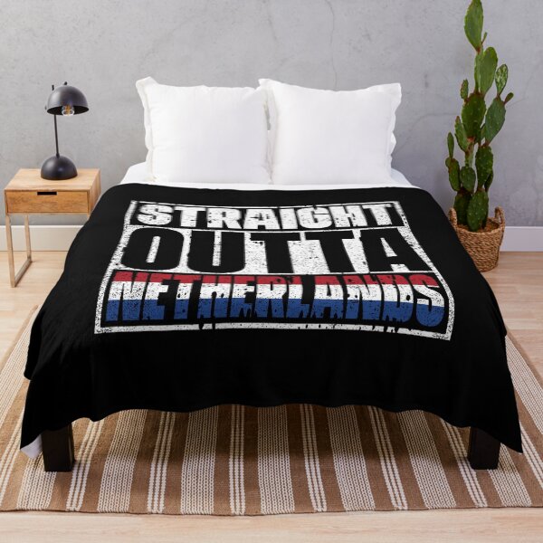 Item preview, Straight Outta Netherlands Flag designed and sold by CosmoKitsch.