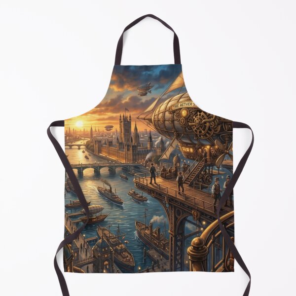 Item preview, Neo-London Airship Harbor & Steampunk Adventurer designed and sold by Vyxorea.