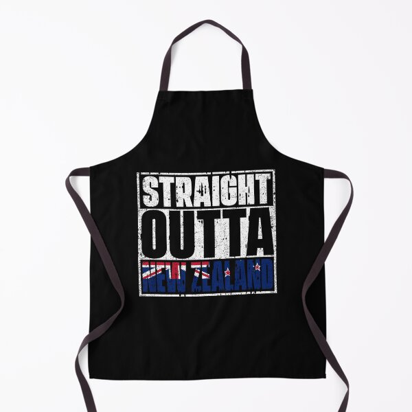 Item preview, Straight Outta New Zealand Flag designed and sold by CosmoKitsch.