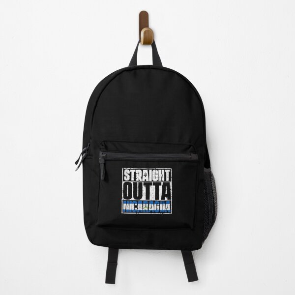 Item preview, Straight Outta Nicaragua Flag designed and sold by CosmoKitsch.