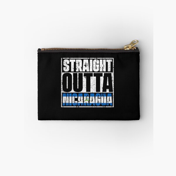 Item preview, Straight Outta Nicaragua Flag designed and sold by CosmoKitsch.