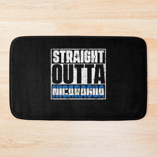 Item preview, Straight Outta Nicaragua Flag designed and sold by CosmoKitsch.