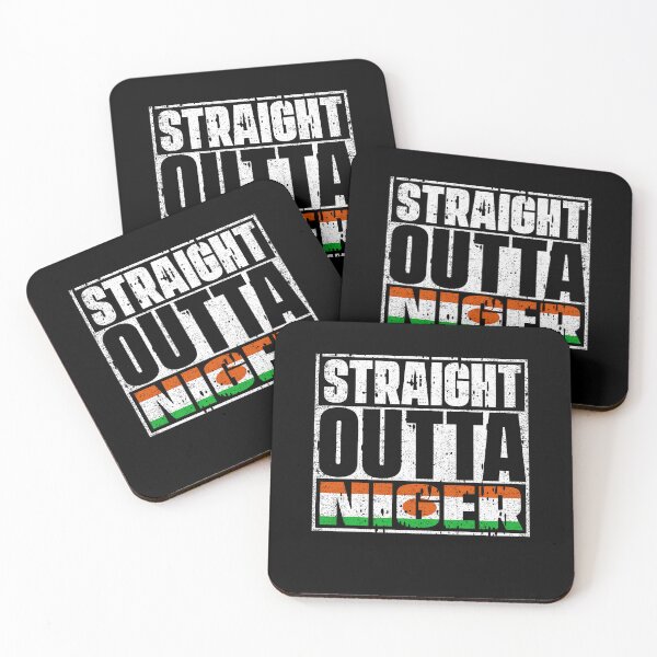 Item preview, Straight Outta Niger Flag designed and sold by CosmoKitsch.