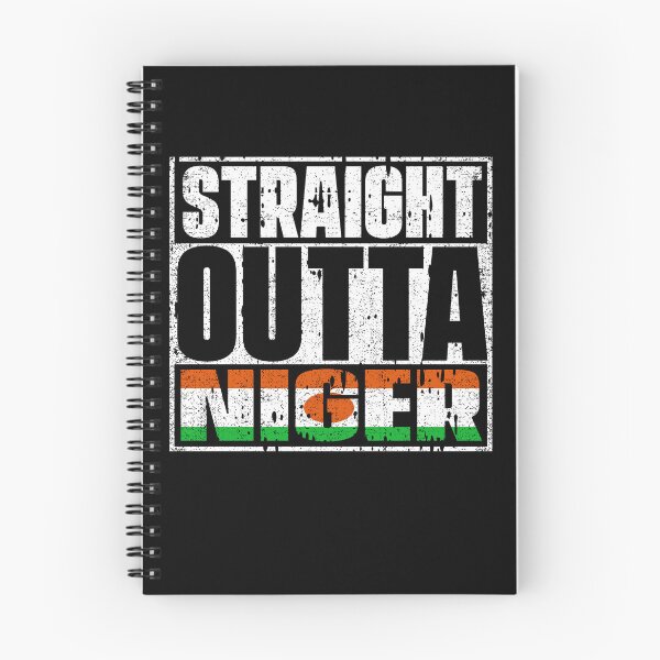 Item preview, Straight Outta Niger Flag designed and sold by CosmoKitsch.