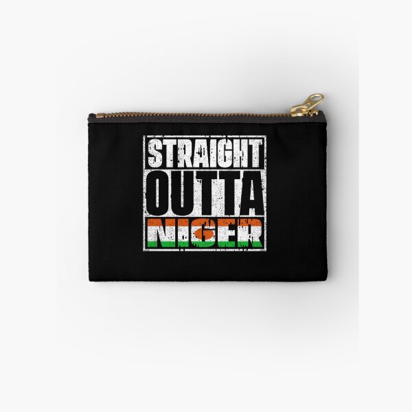Item preview, Straight Outta Niger Flag designed and sold by CosmoKitsch.