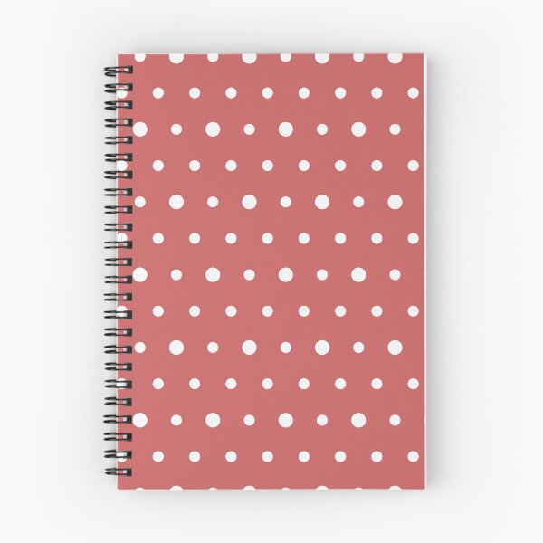 Item preview, Pastel Red And White Polka Dot Pattern designed and sold by pattern-archive.