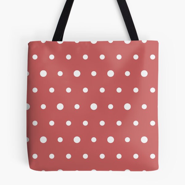 Item preview, Pastel Red And White Polka Dot Pattern designed and sold by pattern-archive.