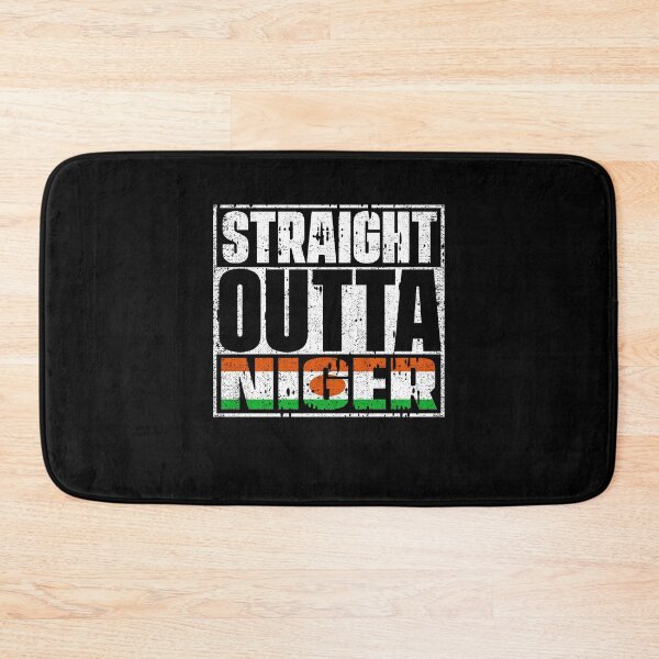 Item preview, Straight Outta Niger Flag designed and sold by CosmoKitsch.