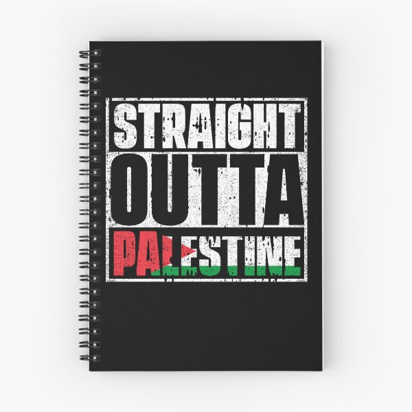 Item preview, Straight Outta Palestine Flag designed and sold by CosmoKitsch.