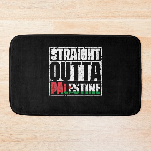Item preview, Straight Outta Palestine Flag designed and sold by CosmoKitsch.