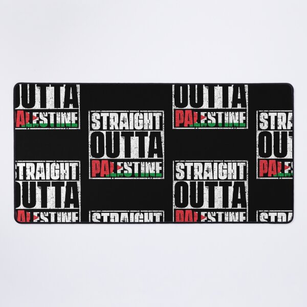 Item preview, Straight Outta Palestine Flag designed and sold by CosmoKitsch.