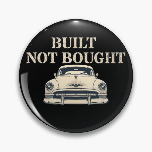 Item preview, Built Not Bought Mechanic Shirt - Classic Car Build designed and sold by TwistedComicLab.