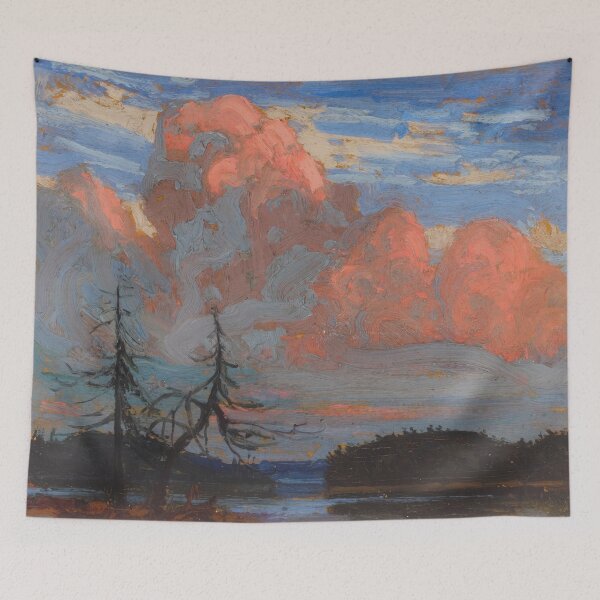 Item preview, New Upload 48 - tom thomson - Best artist - Tom Thomson – Spirit of the Canadian Wilderness – Framed Print designed and sold by KirstenShShop.
