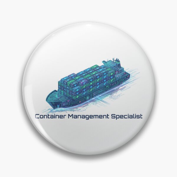 Item preview, DevOps Container Management Specialist Isometric designed and sold by ModMotiff.