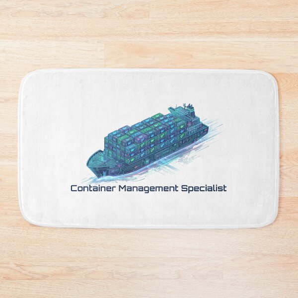 Item preview, DevOps Container Management Specialist Isometric designed and sold by ModMotiff.