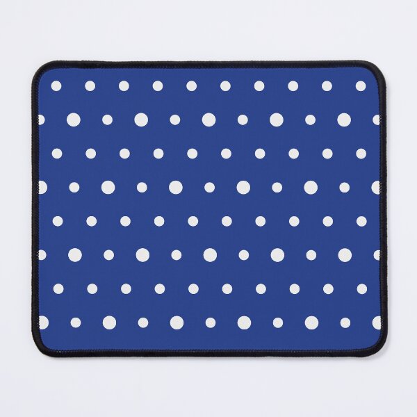Item preview, Royal Blue And White Polka Dot Pattern designed and sold by pattern-archive.
