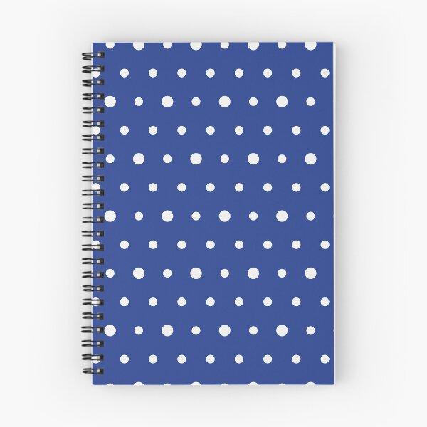 Item preview, Royal Blue And White Polka Dot Pattern designed and sold by pattern-archive.