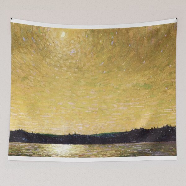 Item preview, New Upload 51 - tom thomson - Best artist - Tom Thomson – Spirit of the Canadian Wilderness – Framed Print designed and sold by KirstenShShop.