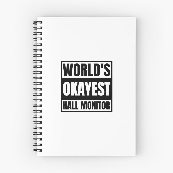 Item preview, Sarcastic School Saying Hall Monitor Funny Quote designed and sold by Dondonmart.