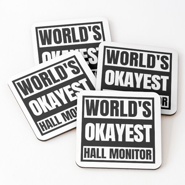 Item preview, Sarcastic School Saying Hall Monitor Funny Quote designed and sold by Dondonmart.