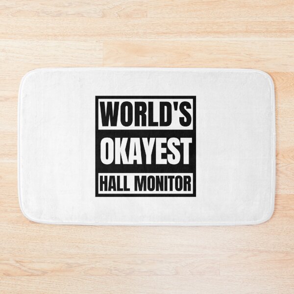 Item preview, Sarcastic School Saying Hall Monitor Funny Quote designed and sold by Dondonmart.