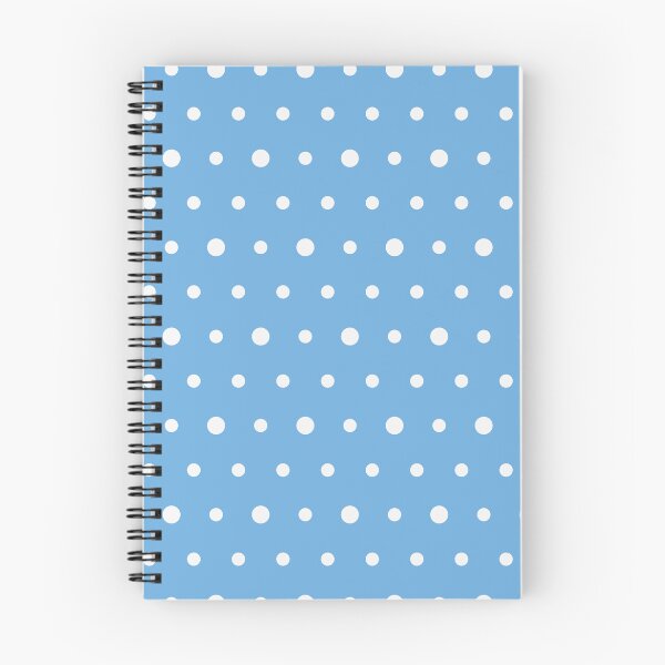 Item preview, Sky Blue And White Polka Dot Pattern designed and sold by pattern-archive.