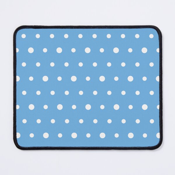Item preview, Sky Blue And White Polka Dot Pattern designed and sold by pattern-archive.