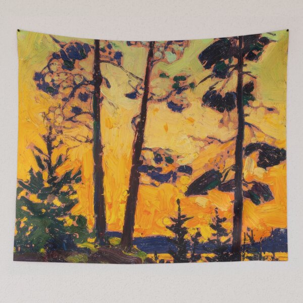 Item preview, New Upload 53 - tom thomson - Best artist - Tom Thomson – Spirit of the Canadian Wilderness – Framed Print designed and sold by KirstenShShop.